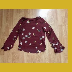 Zara, long sleeve blouse, Small
